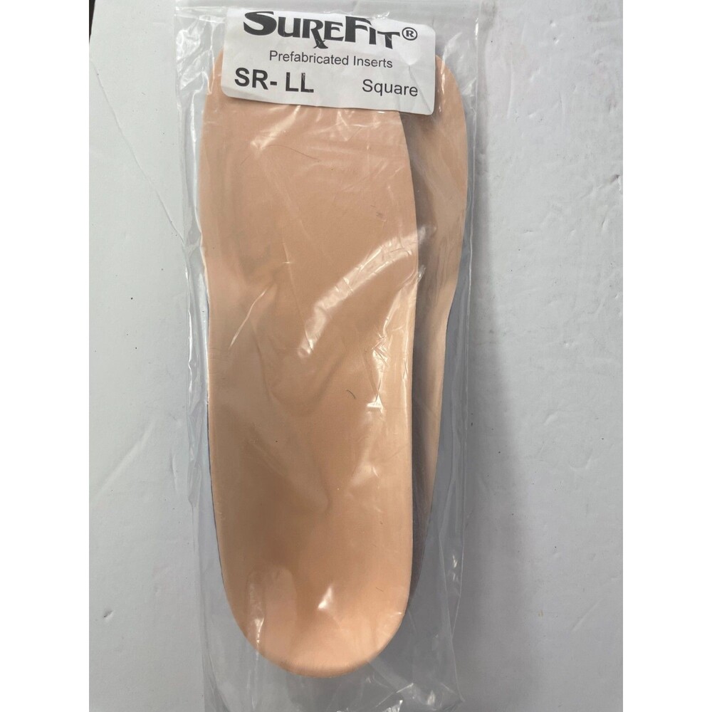 New PAIR SUREFIT Prefab Bilam Diabetic Shoe Inserts  Square Model SR-LL SR-KK